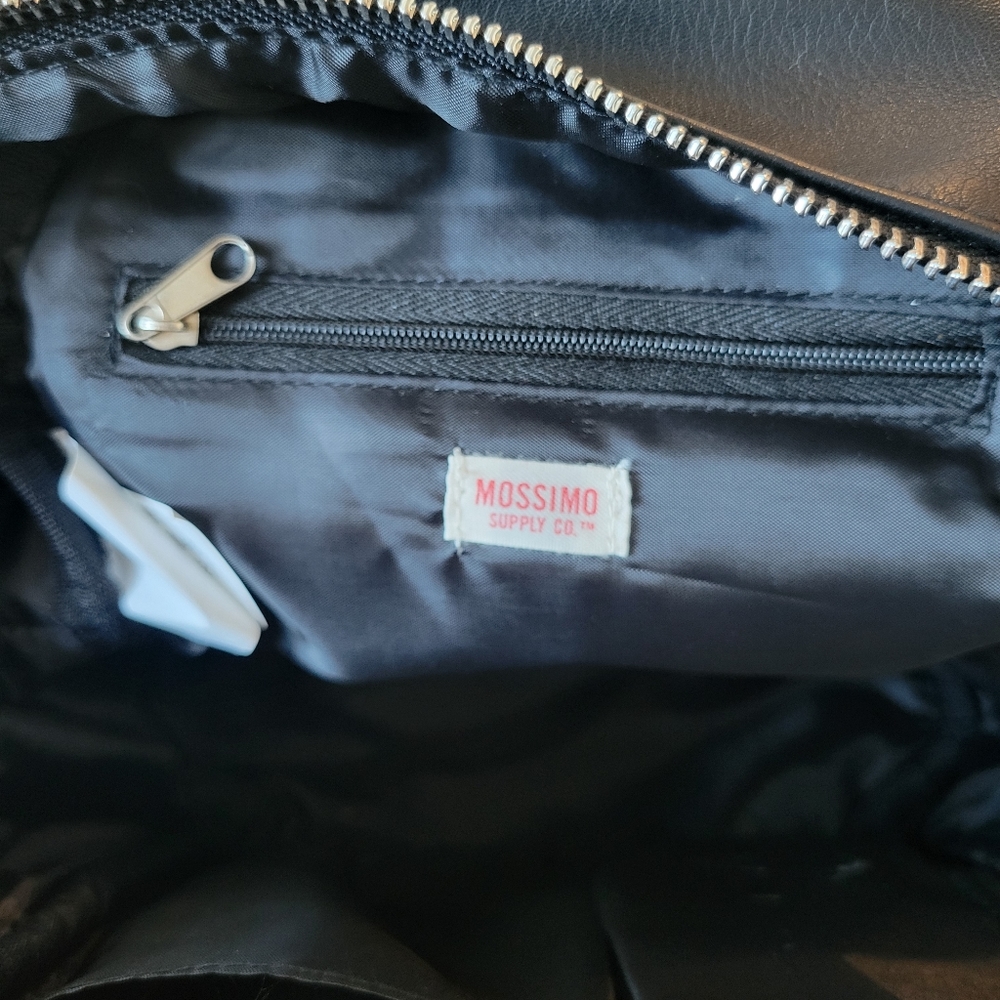 Mossimo Supply Co Black Mini Backpack - image 3